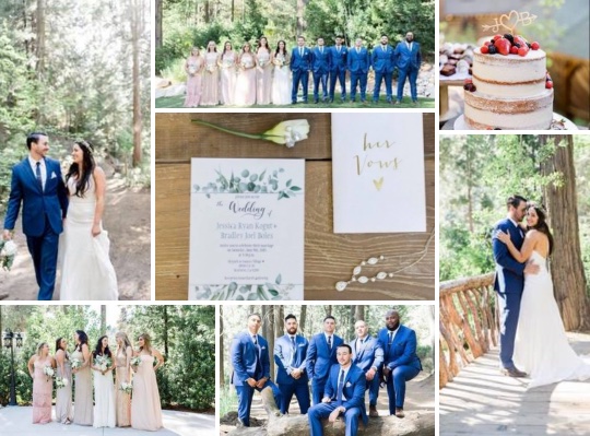 Our Couples - Jessica & Brad - Lake Arrowhead Wedding Venus - SkyPark Weddings