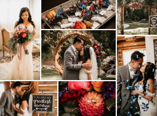 Our Couples - Junedy & Rocky - Lake Arrowhead Wedding Venus - SkyPark Weddings
