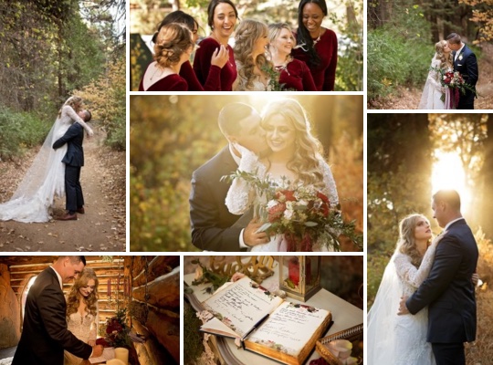 Our Couples - Kylie & Bryce - Lake Arrowhead Wedding Venus - SkyPark Weddings